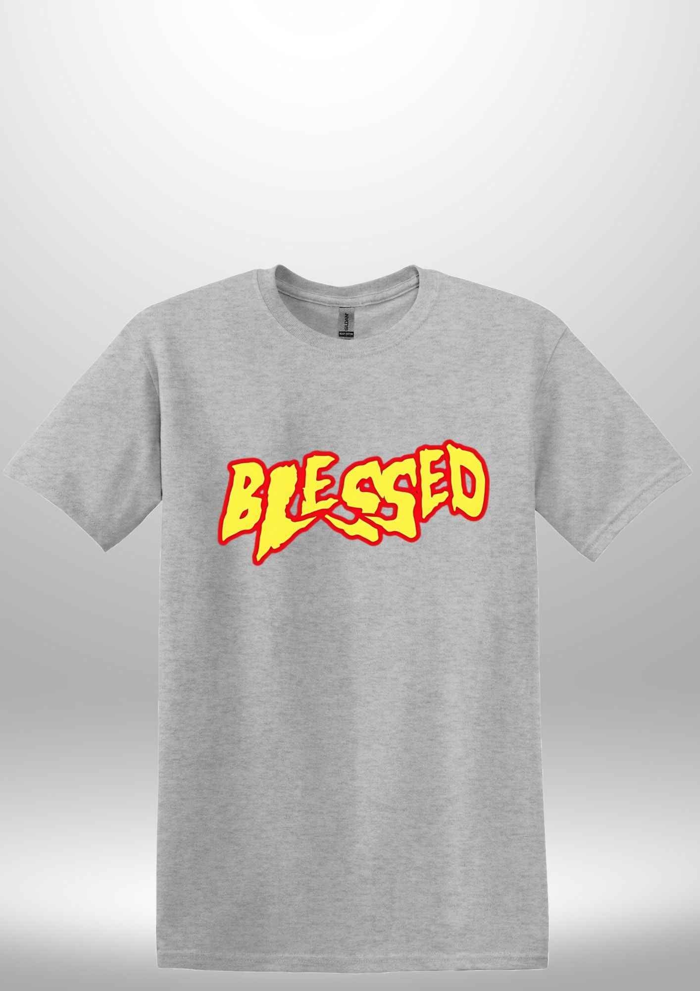 "Blessed" Luxe T-Shirt by Luxe-Custom-Designer