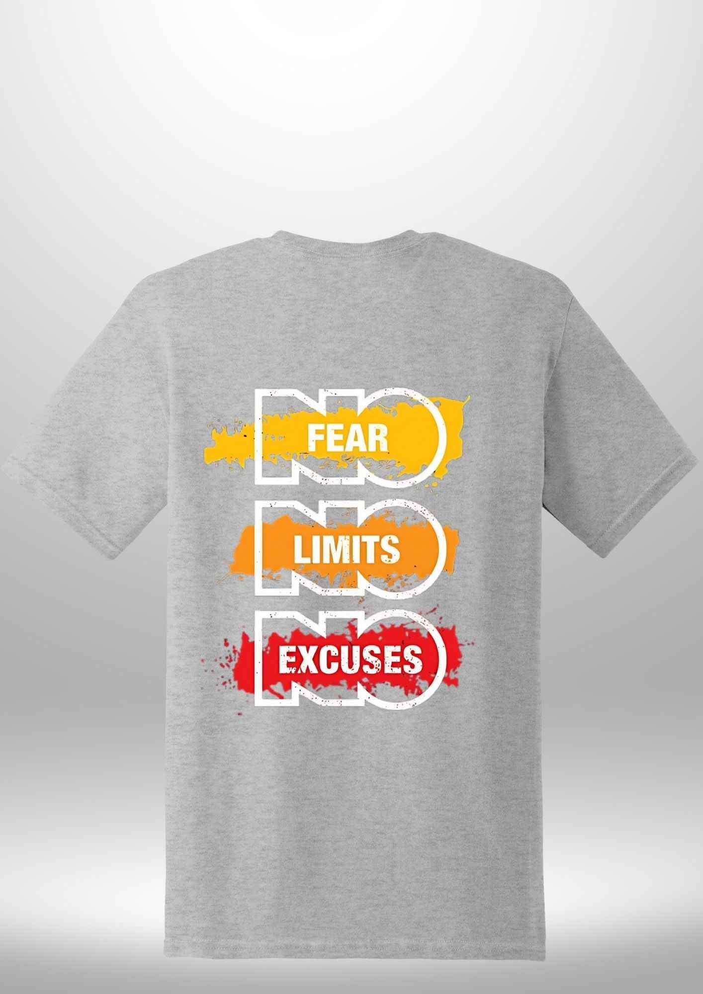 "NO FEAR" Luxe T-Shirt by Luxe-Custom-Designer