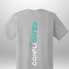 "Complicated" Luxe T-Shirt by Luxe-Custom-Designer