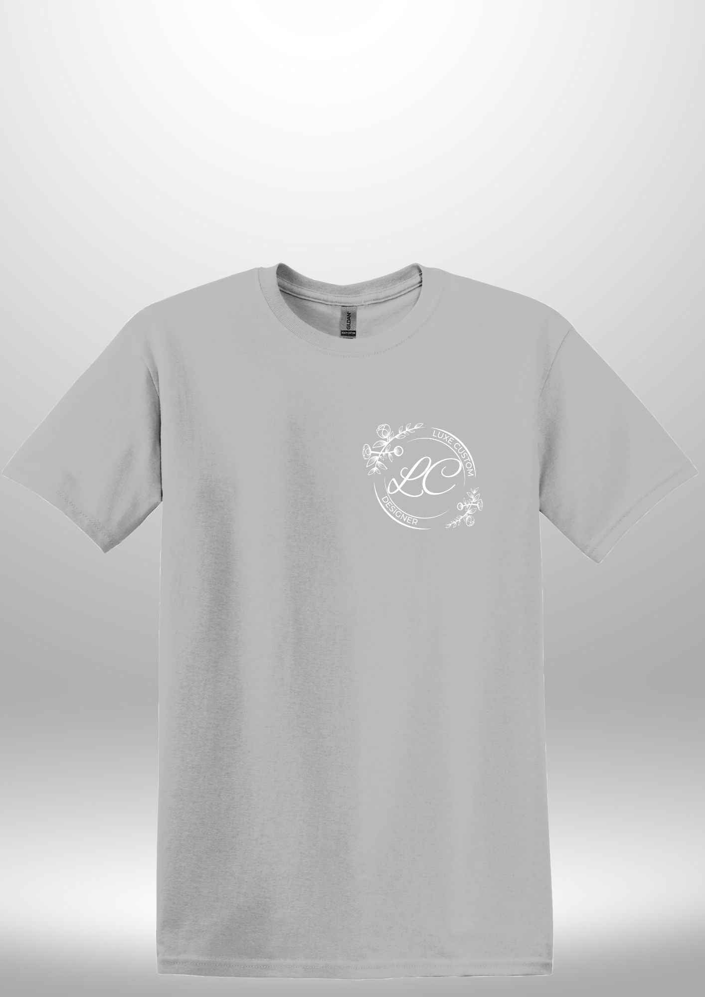 Red "Believe In Yourself" Luxe T-Shirt by Luxe-Custom-Designer