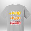 "NO FEAR" Luxe T-Shirt by Luxe-Custom-Designer