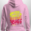 "Work Hard Dream Big" Hoodie by Luxe-Custom-Designer