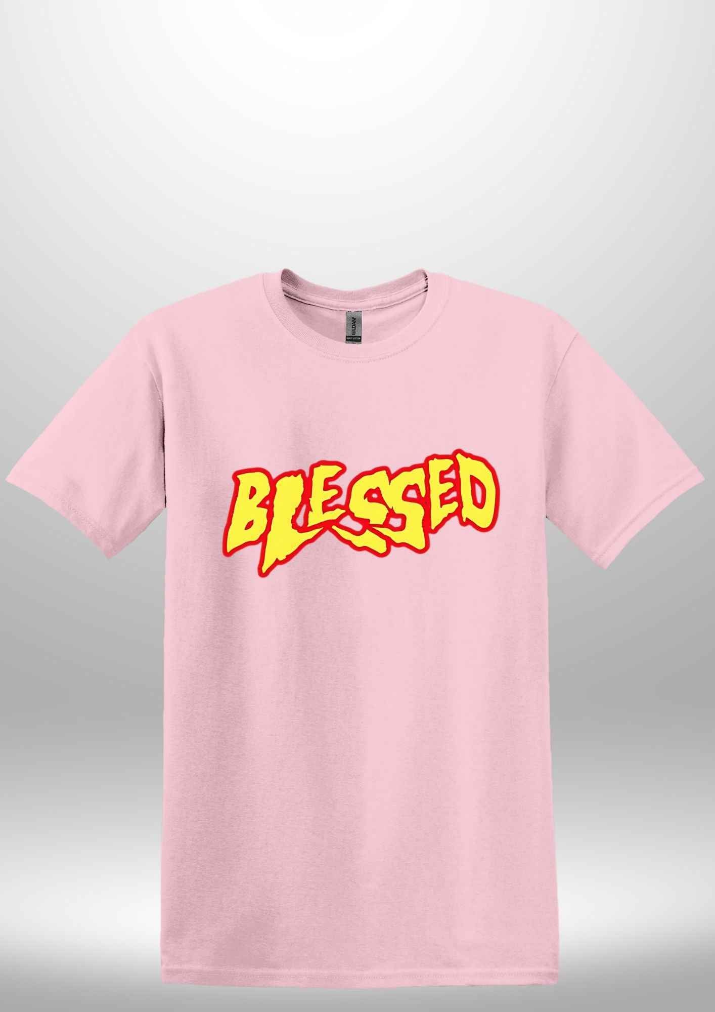 "Blessed" Luxe T-Shirt by Luxe-Custom-Designer