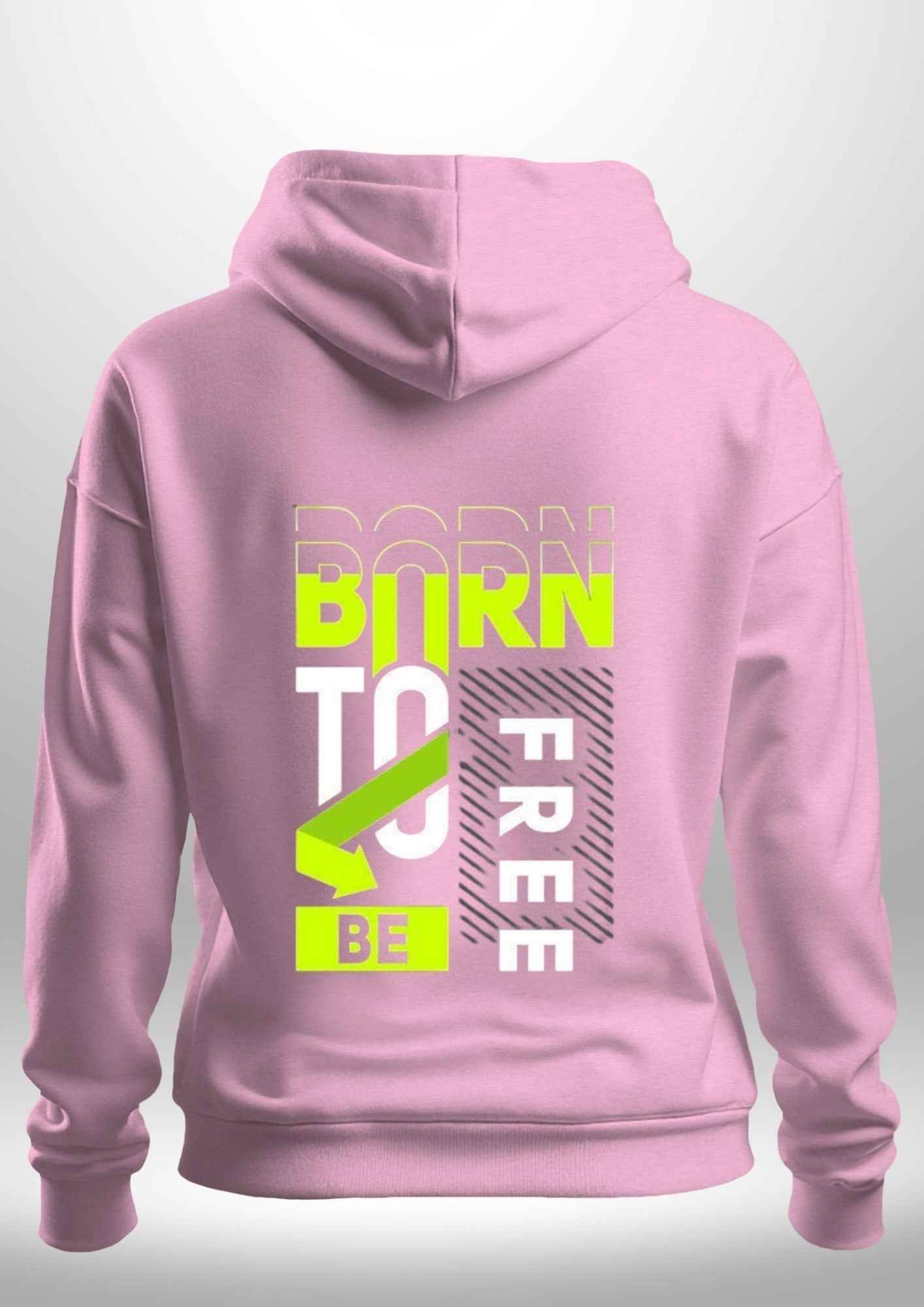 Born to be Free Hoodie by Luxe-Custom-Designer