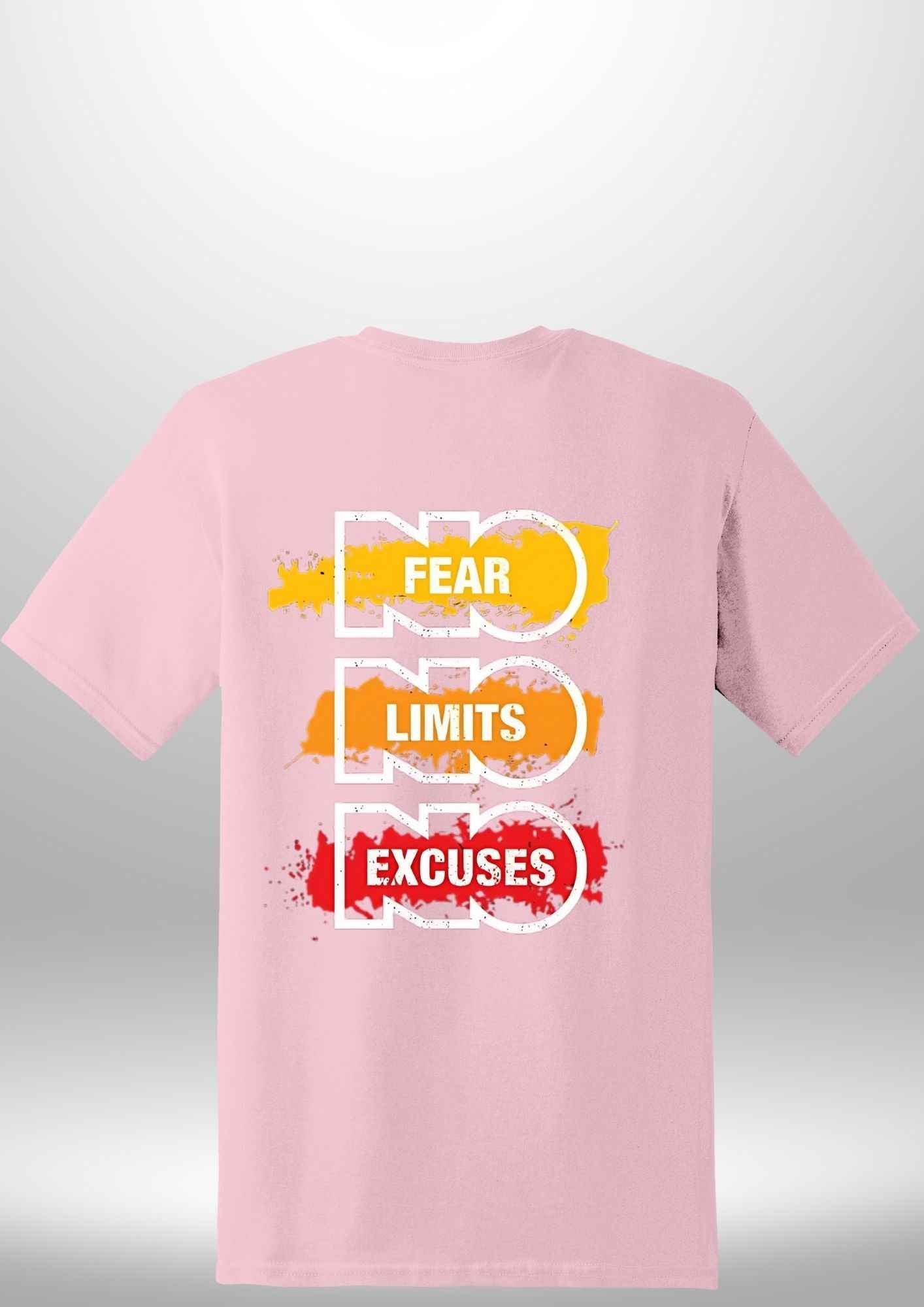 "NO FEAR" Luxe T-Shirt by Luxe-Custom-Designer