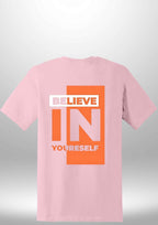 Red "Believe In Yourself" Luxe T-Shirt by Luxe Sensational