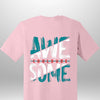 "AWESOME" Luxe T-Shirt by Luxe-Custom-Designer