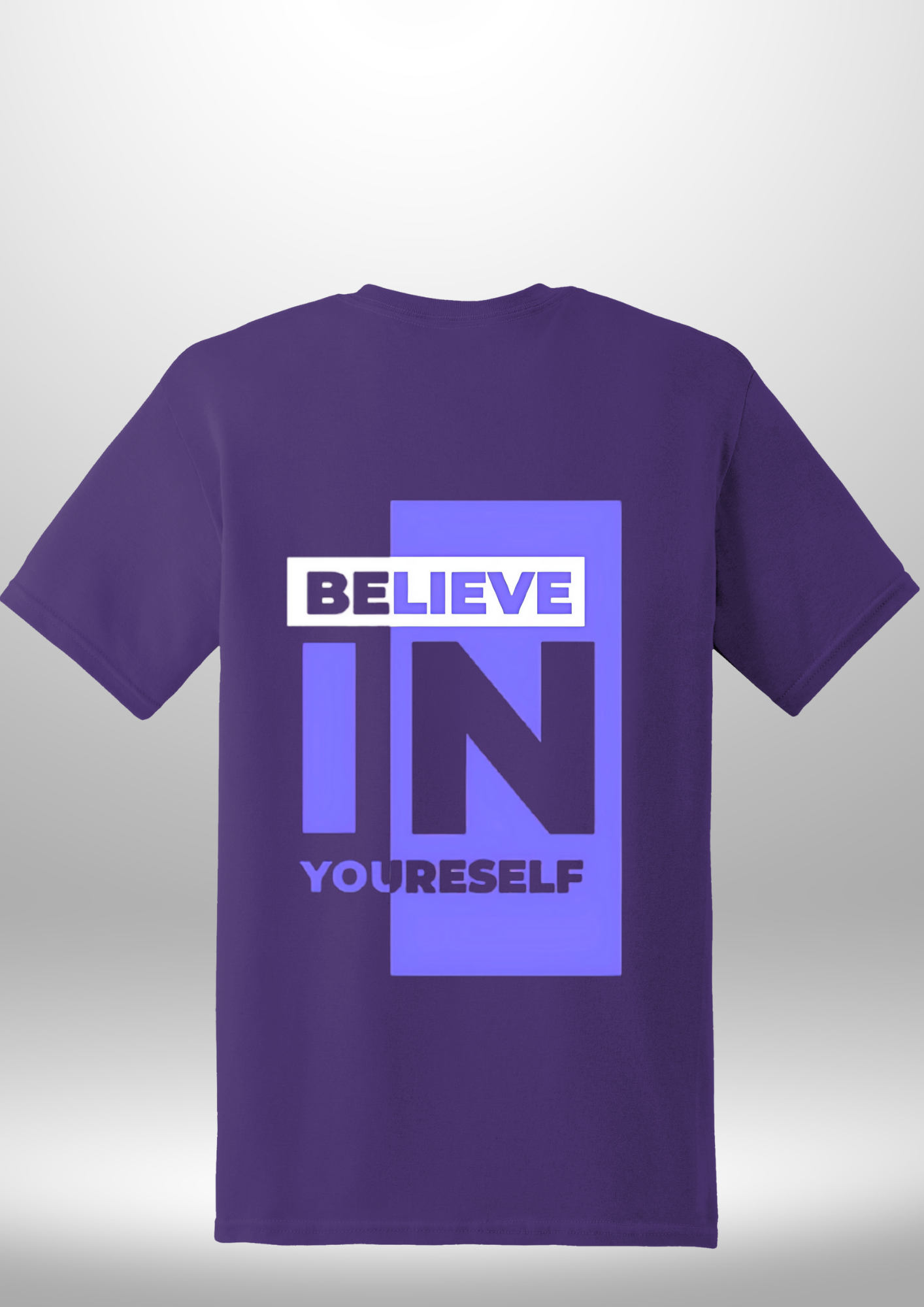 "Believe In Yourself" Luxe T-Shirt by Luxe-Custom-Designer