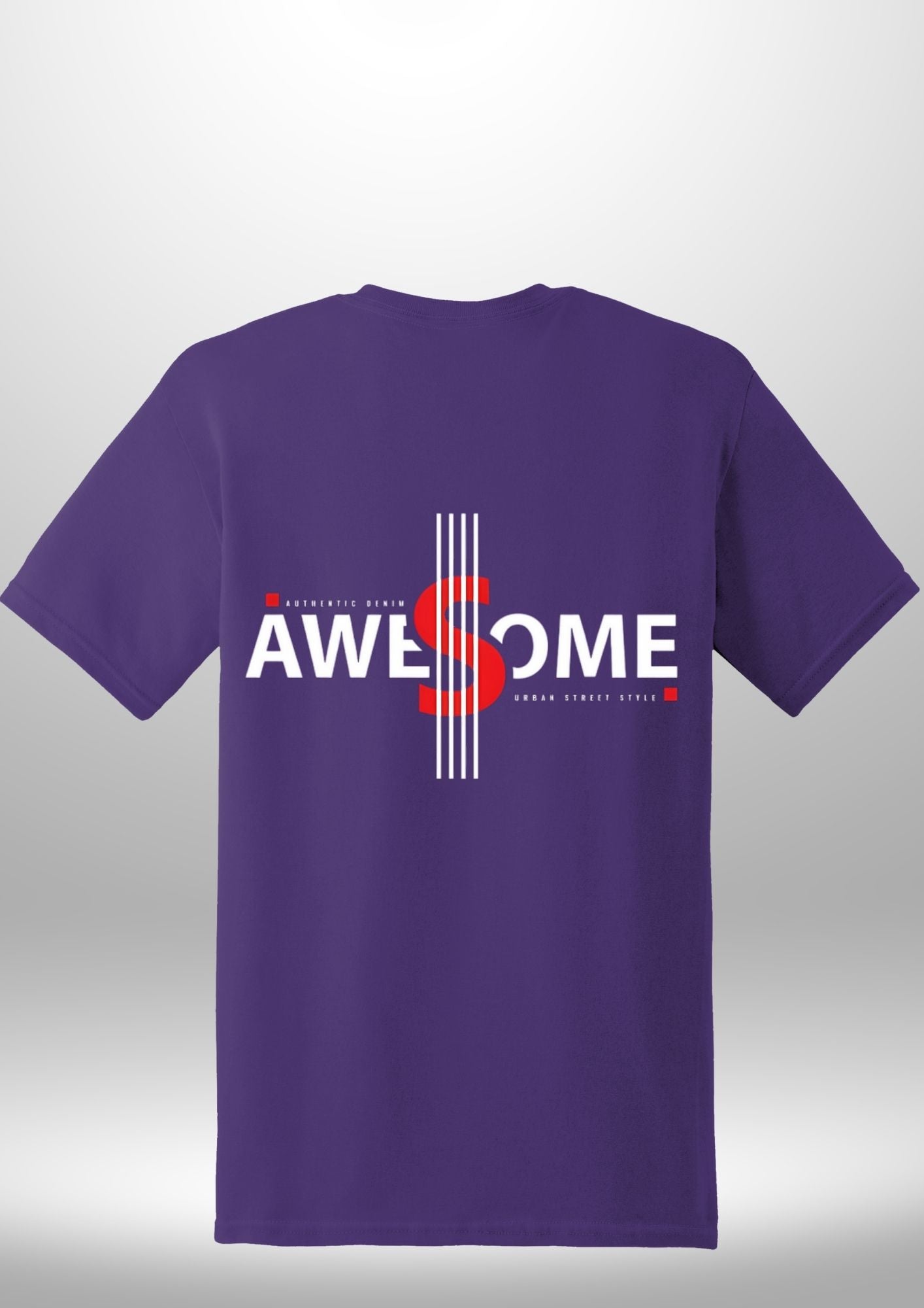 Luxe Custom "AWESOME" T-Shirt by Luxe-Custom-Designer