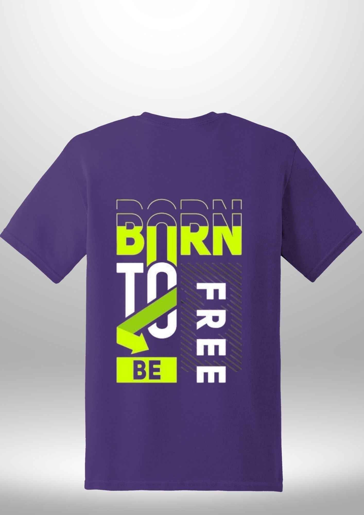 Born To Be Free T-Shirt by Luxe-Custom-Designer
