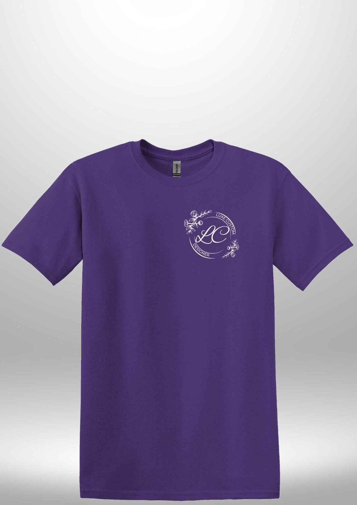 Red "Believe In Yourself" Luxe T-Shirt by Luxe Sensational