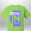 "Believe In Yourself" Luxe T-Shirt by Luxe-Custom-Designer