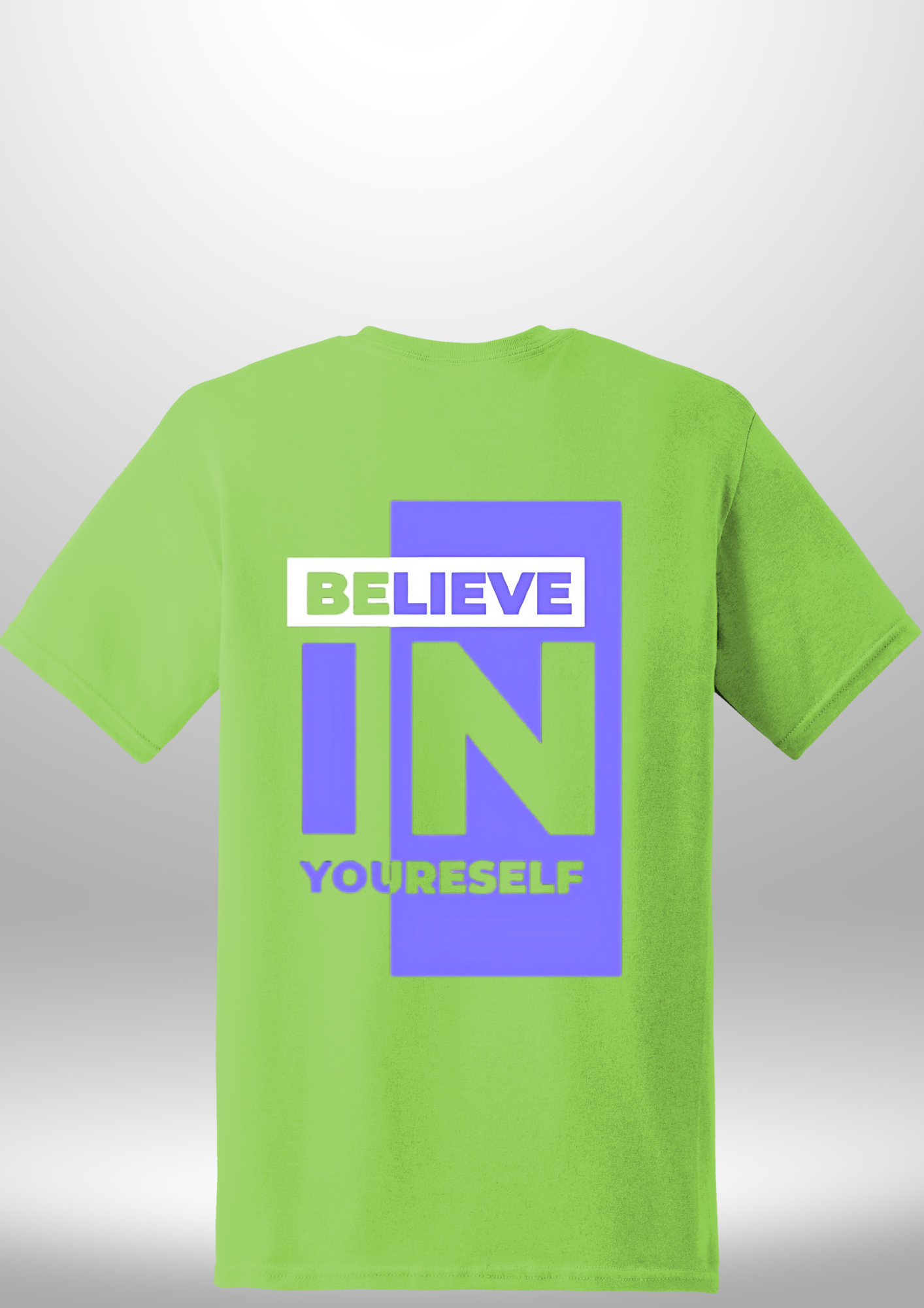 "Believe In Yourself" Luxe T-Shirt by Luxe-Custom-Designer