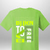 Born To Be Free T-Shirt by Luxe-Custom-Designer