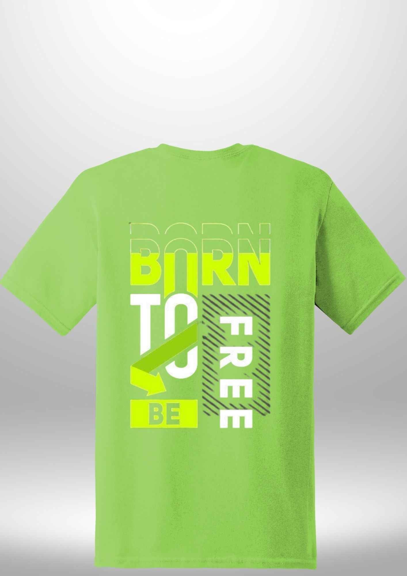Born To Be Free T-Shirt by Luxe-Custom-Designer