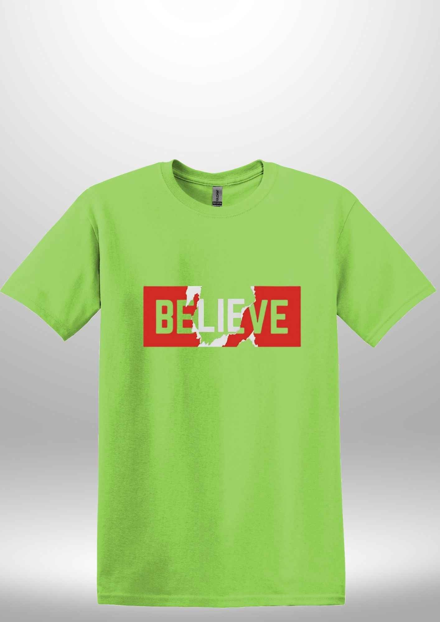 "Believe" Luxe T-shirt by Luxe-Custom-Designer