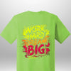 "Work Hard Dream Big" T-Shirt by Luxe-Custom-Designer