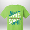 "AWESOME" Luxe T-Shirt by Luxe-Custom-Designer