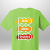 "NO FEAR" Luxe T-Shirt by Luxe-Custom-Designer