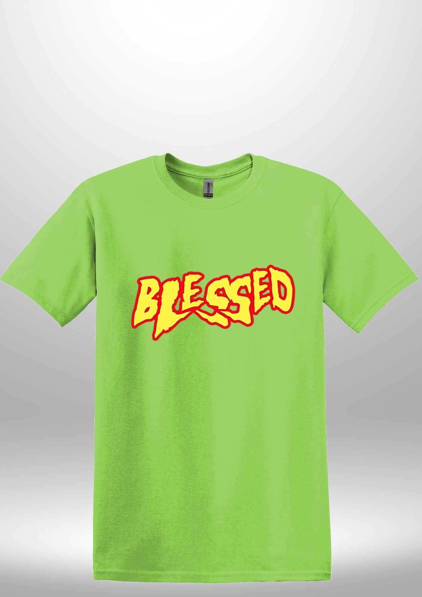 "Blessed" Luxe T-Shirt by Luxe-Custom-Designer