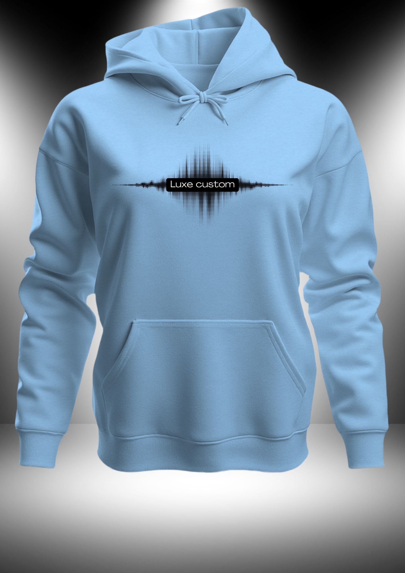LC Wave Hoodie by Luxe-Custom-Designer