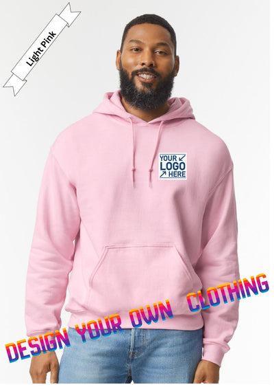 Light Pink Hoodie by Luxe-Custom-Designer