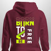 Born to be Free Hoodie by Luxe-Custom-Designer