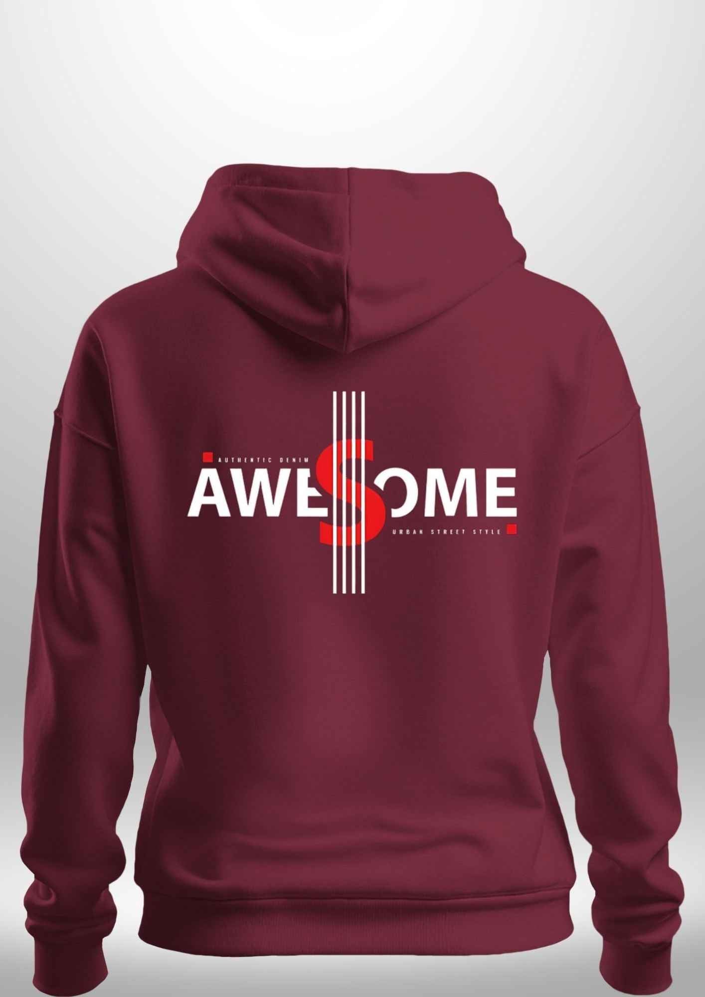 Luxe Custom "AWESOME" Hoodie by Luxe-Custom-Designer
