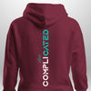 "Complicated" Luxe Hoodie by Luxe-Custom-Designer