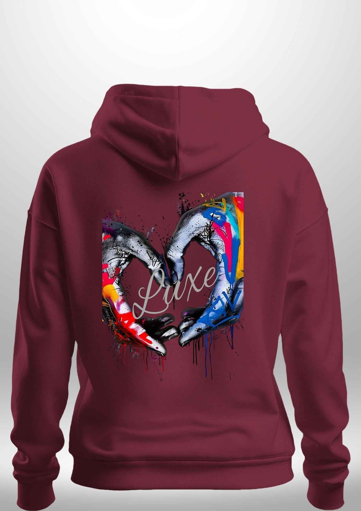 Luxe Custom 2 HANDS Hoodie by Luxe-Custom-Designer