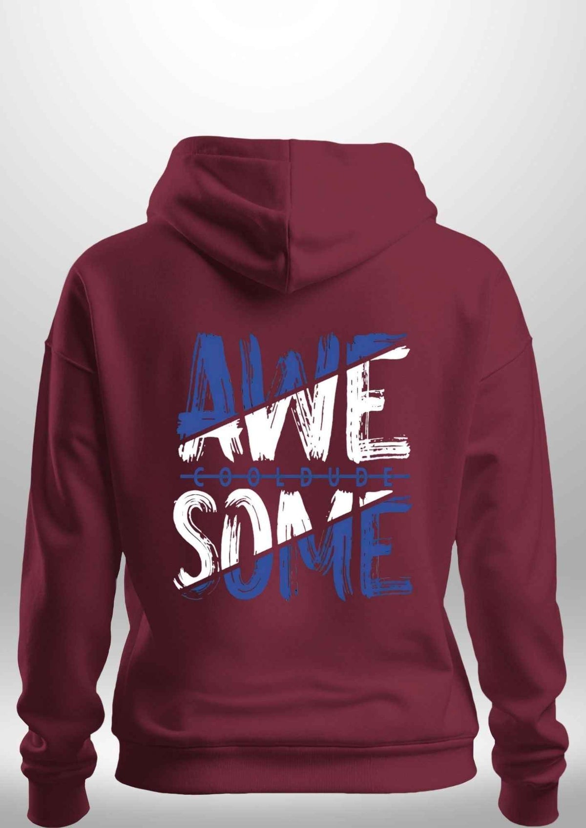 "awesome" Luxe Hoodie by Luxe Sensational
