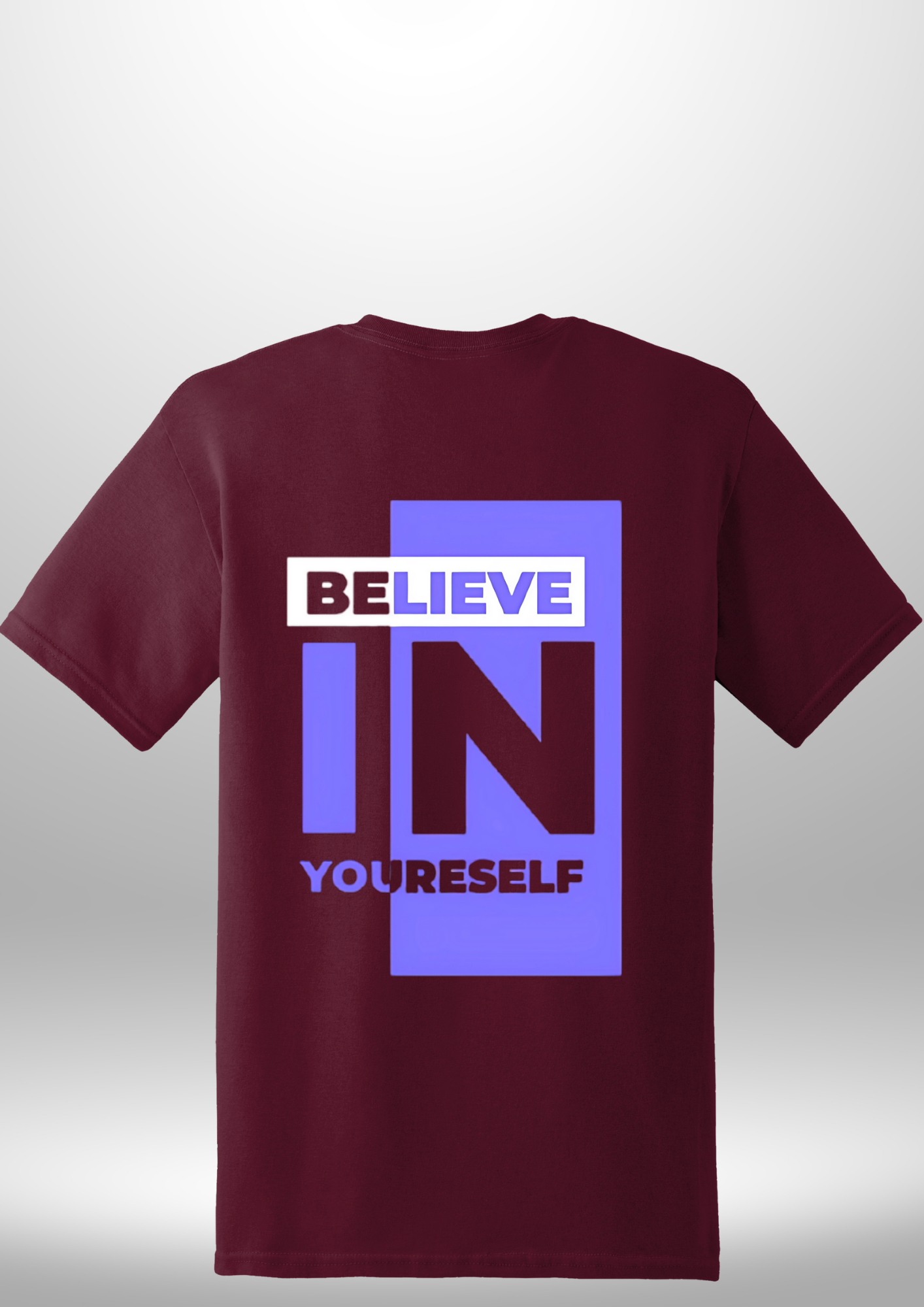 "Believe In Yourself" Luxe T-Shirt by Luxe-Custom-Designer