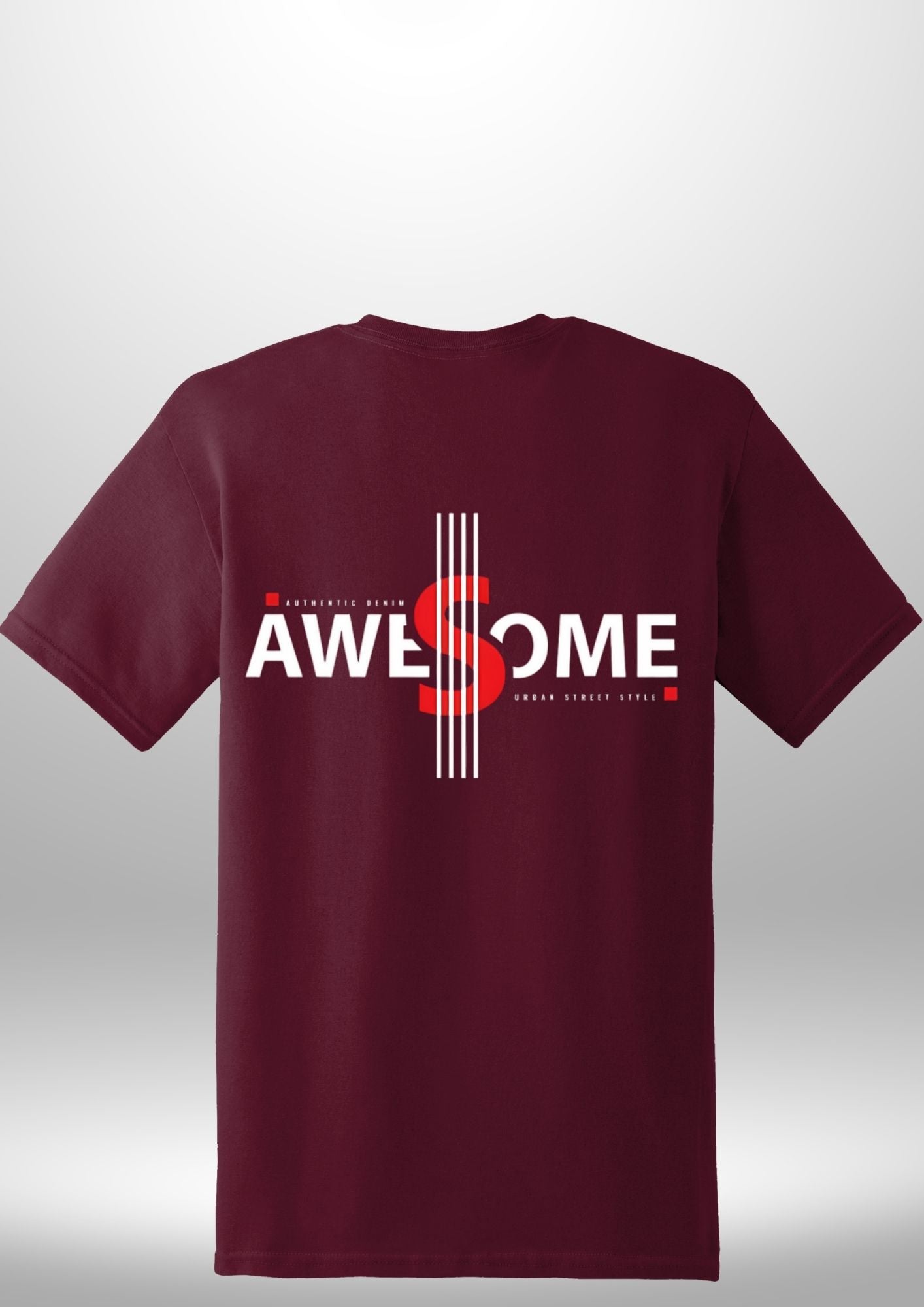 Luxe Custom "AWESOME" T-Shirt by Luxe-Custom-Designer