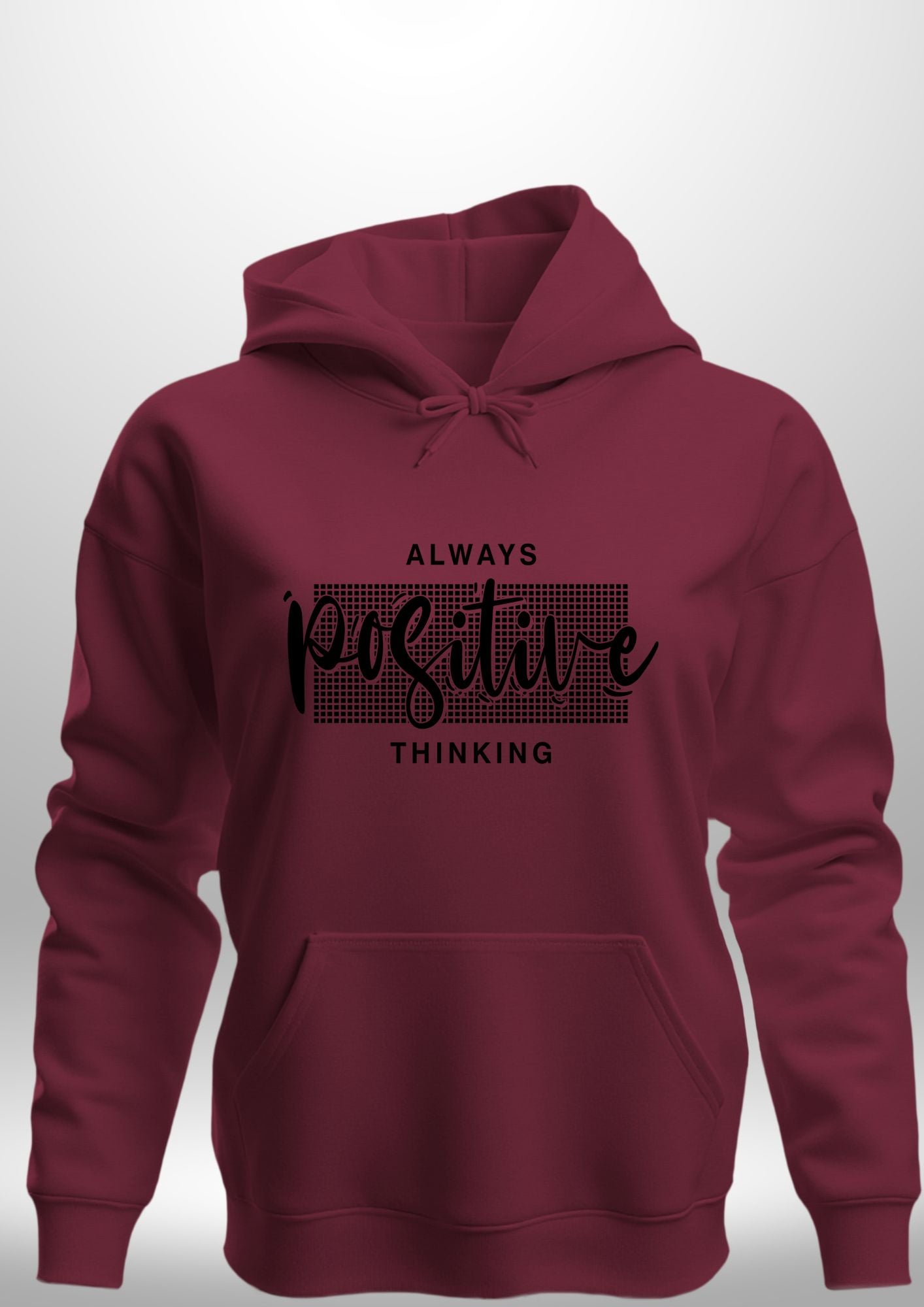 Positive Hoodie by Luxe Custom Designer