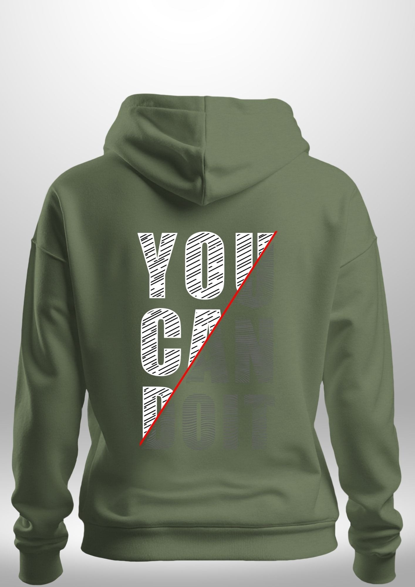You Can Do It Hoodie by Luxe Custom Designer