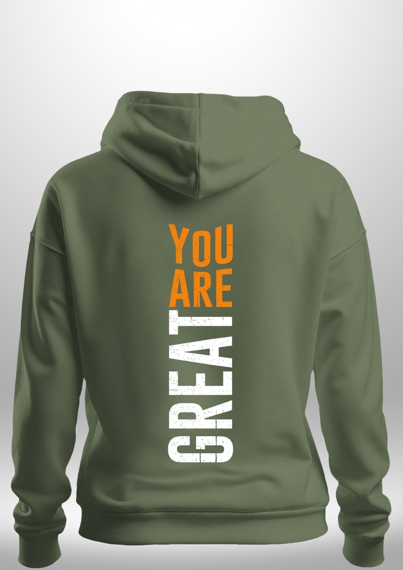 You Are Great Hoodie by Luxe Custom Designer