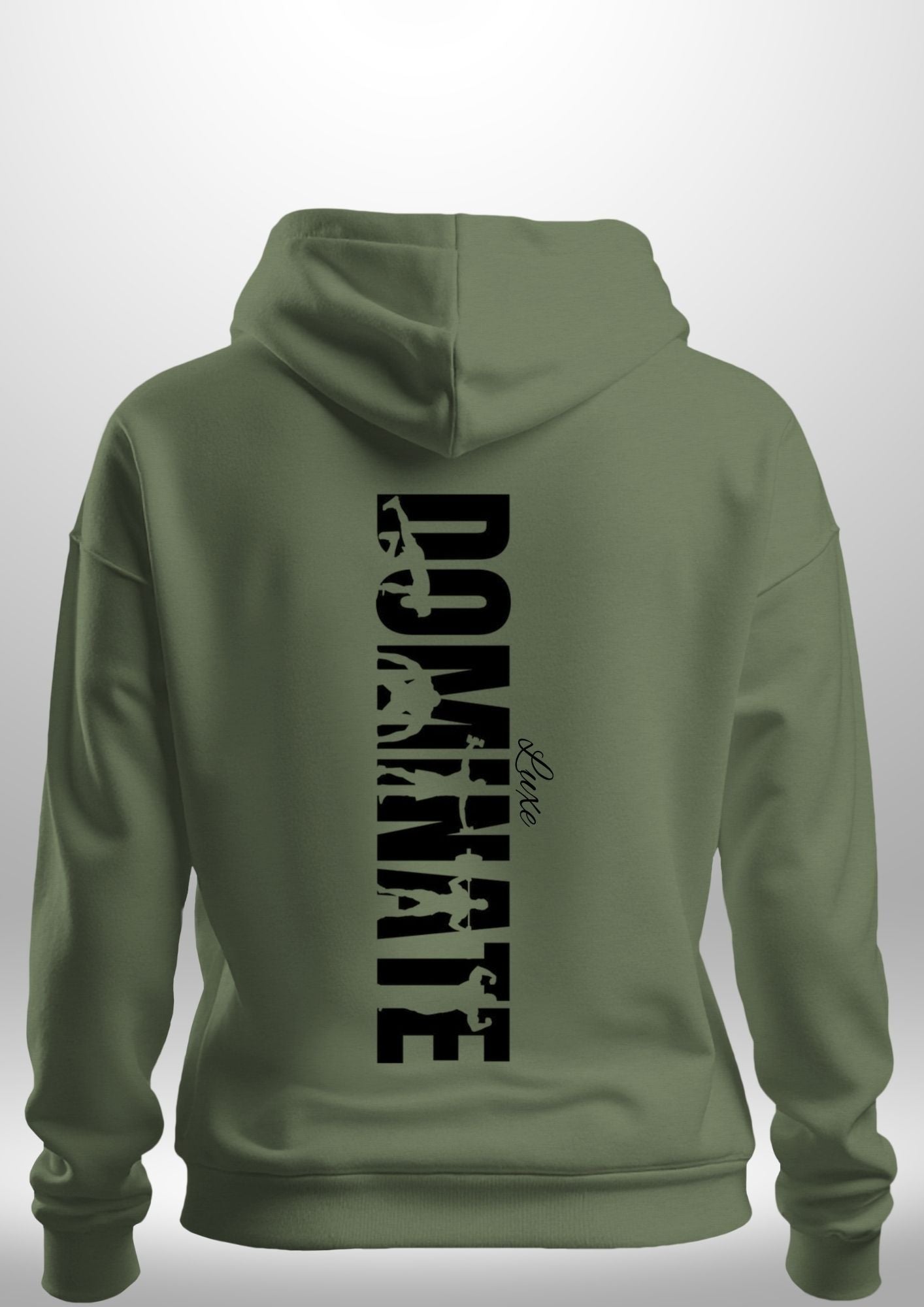 Luxe Custom "DOMINATE" Hoodie by Luxe-Custom-Designer