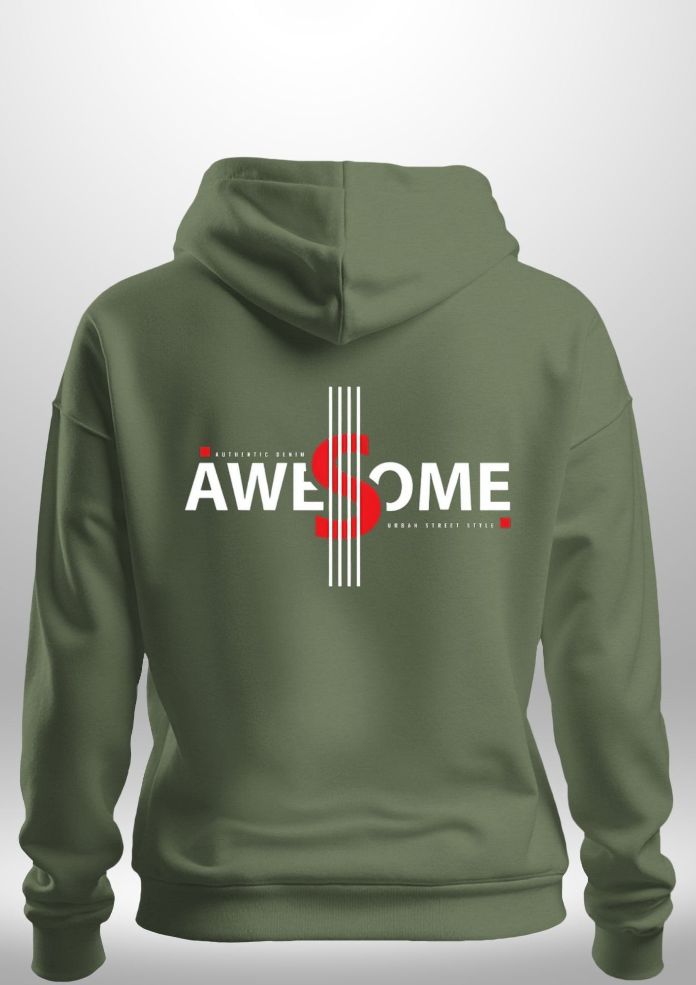 Luxe Custom "AWESOME" Hoodie by Luxe-Custom-Designer