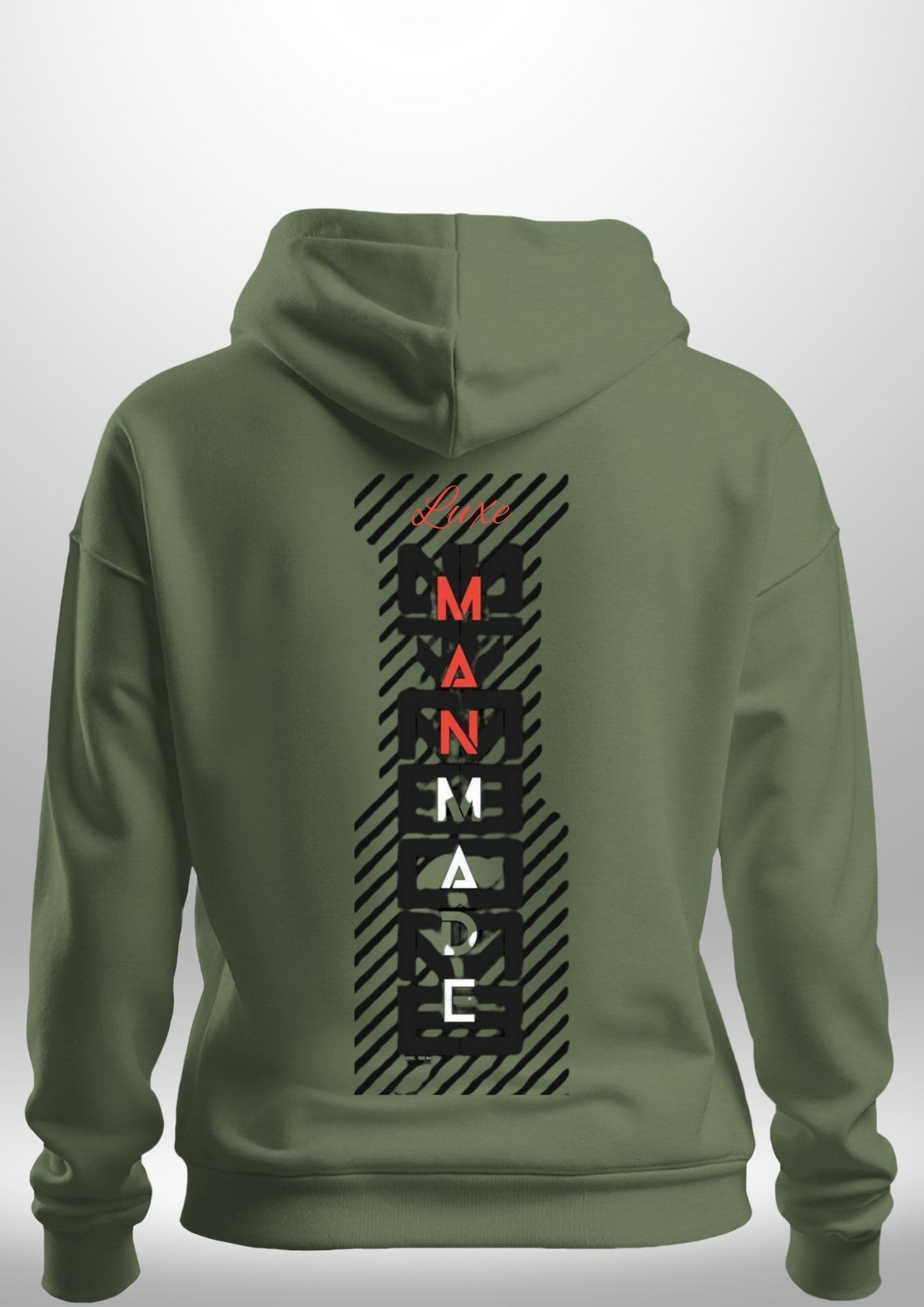 Luxe Custom "MANMADE" Hoodie by Luxe-Custom-Designer
