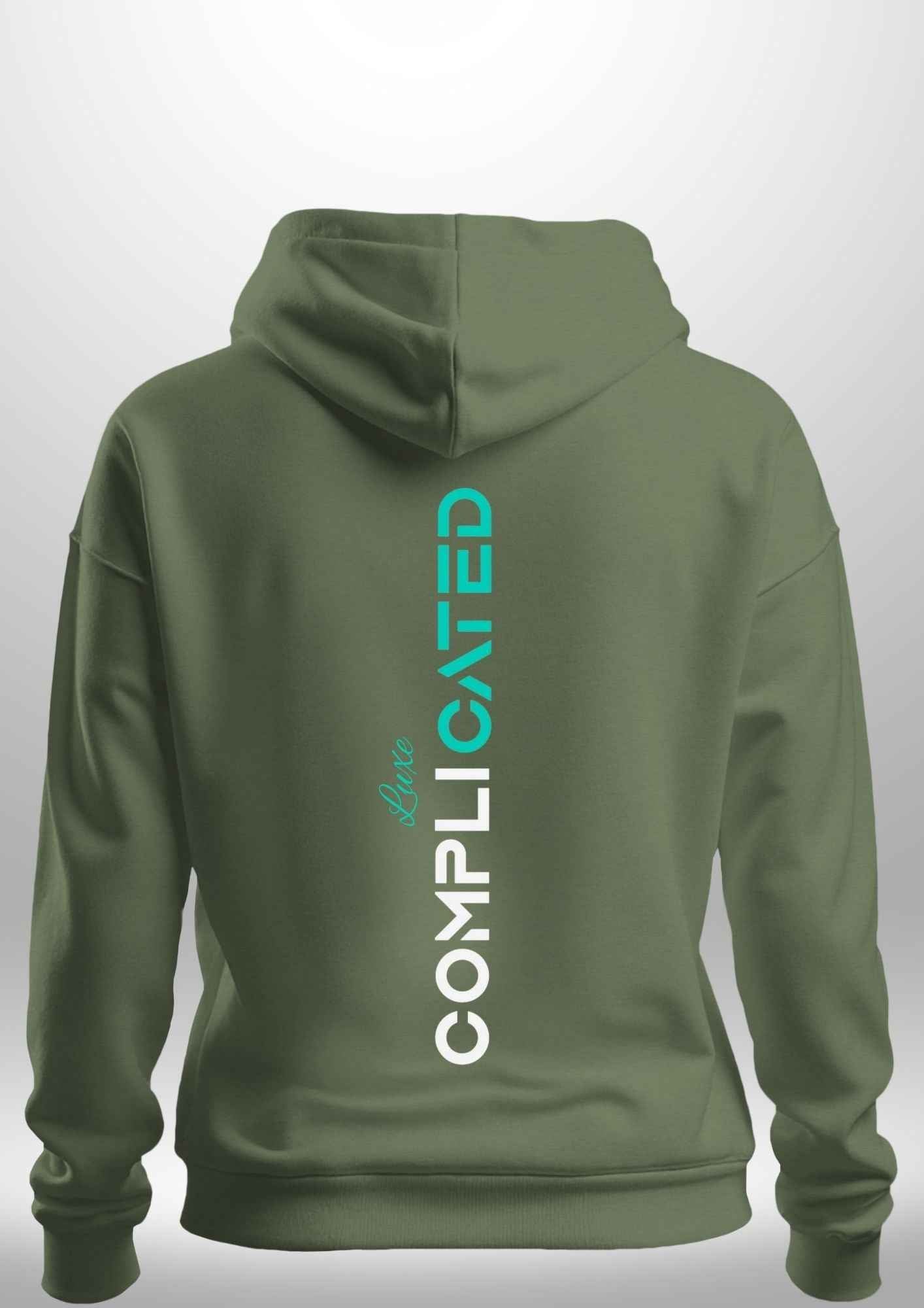 "Complicated" Luxe Hoodie by Luxe-Custom-Designer
