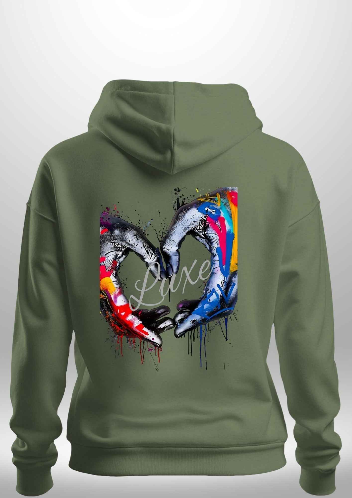 Luxe Custom 2 HANDS Hoodie by Luxe-Custom-Designer