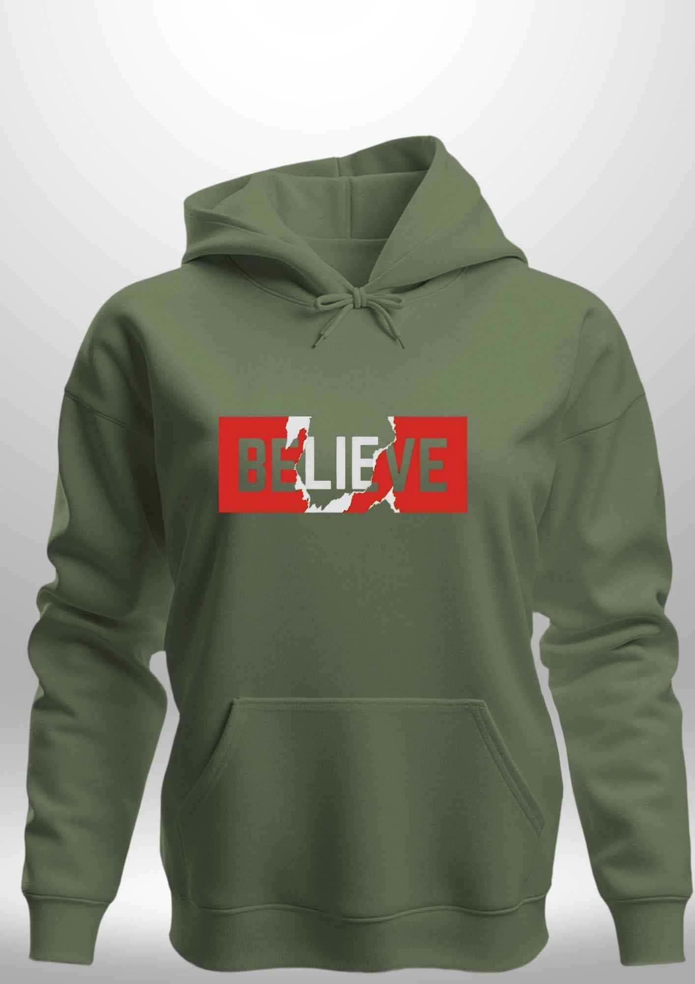 Luxe "Believe" Hoodie by Luxe-Custom-Designer