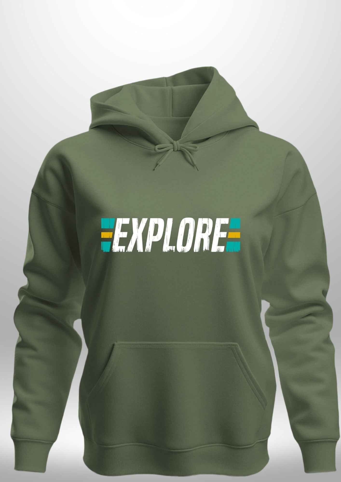 "Explore" Luxe Hoodie by Luxe-Custom-Designer