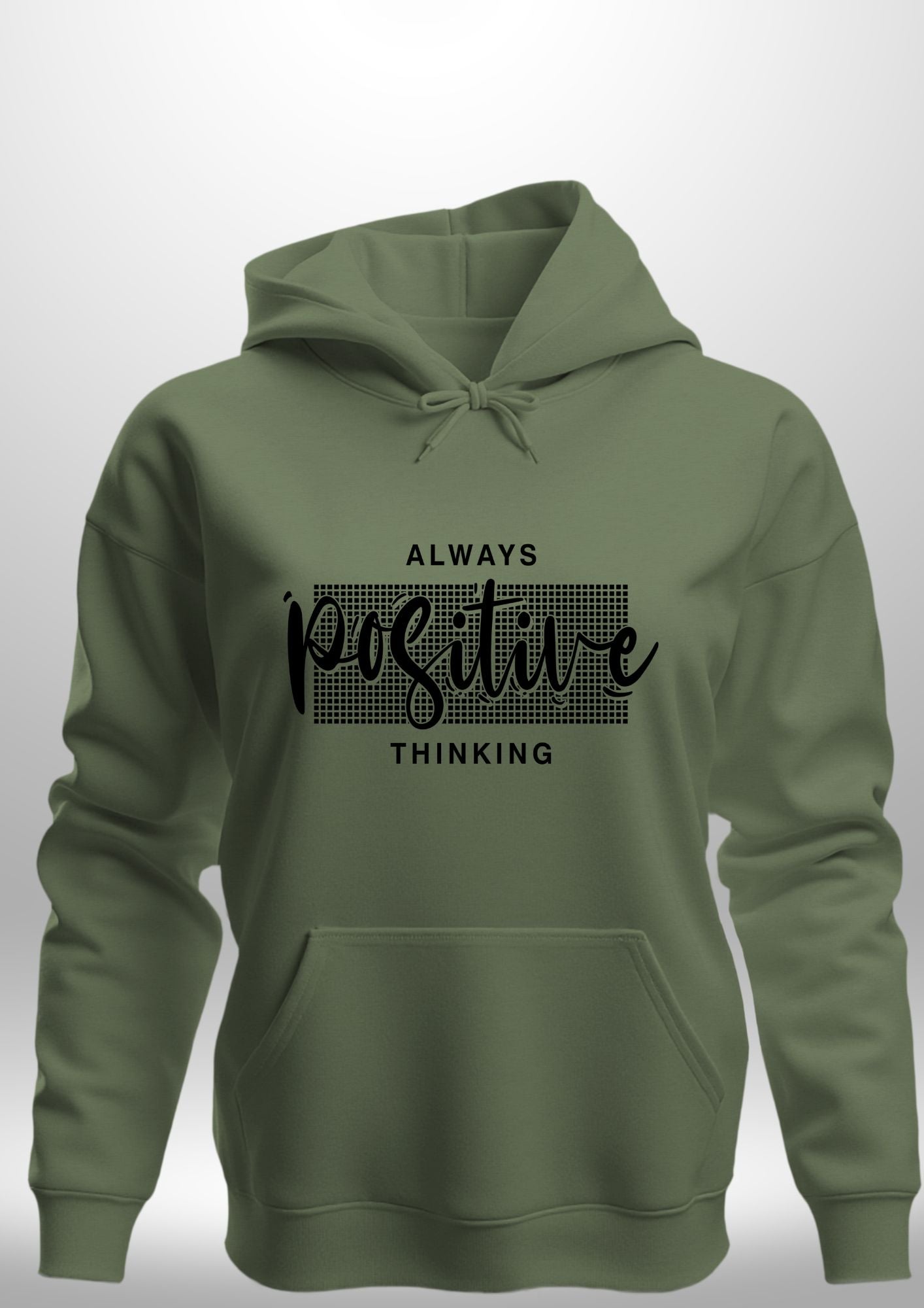 Positive Hoodie by Luxe Custom Designer