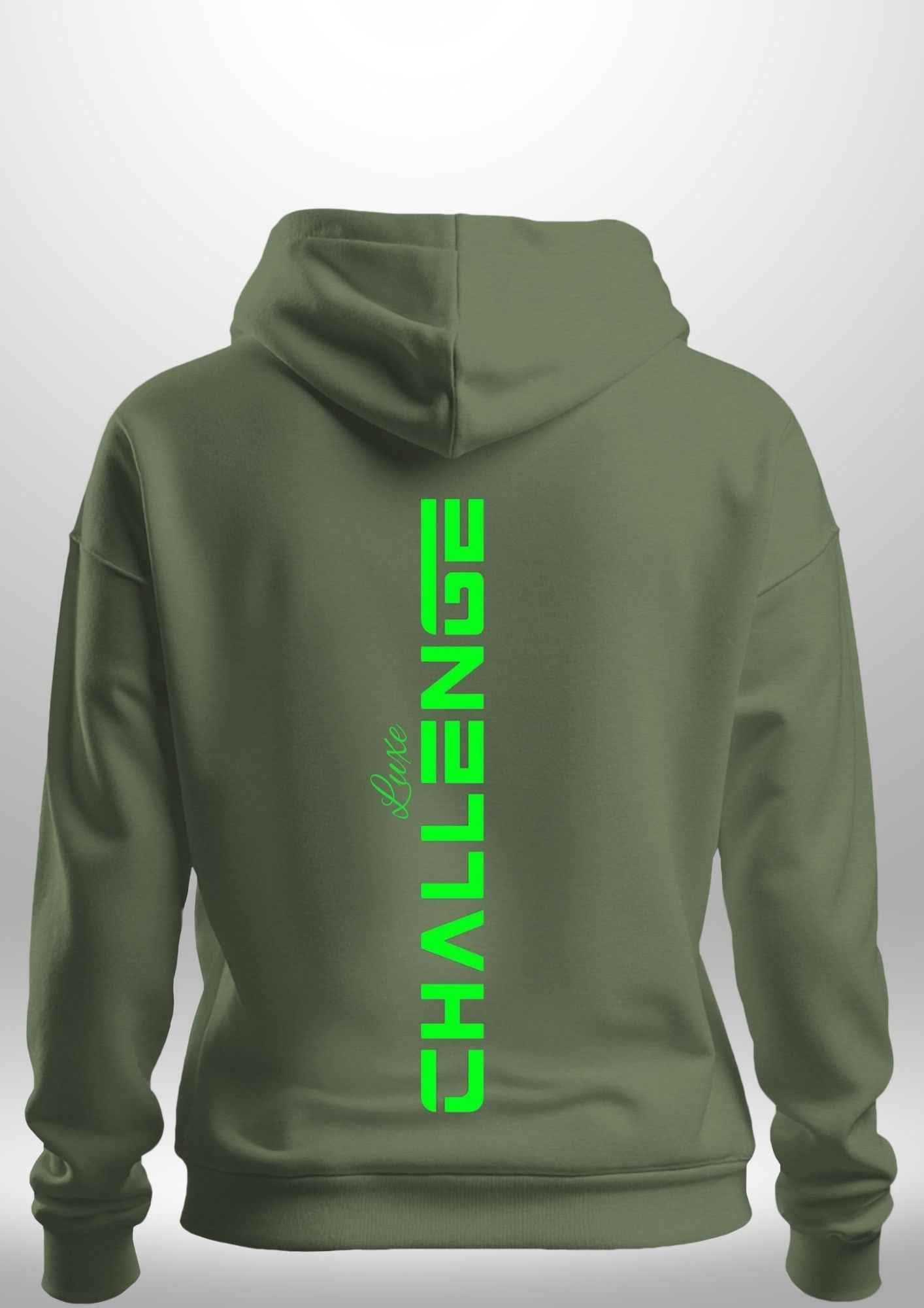 "Challenge" Luxe Hoodie by Luxe Custom Designer
