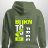 Born to be Free Hoodie by Luxe-Custom-Designer