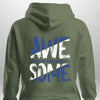 "awesome" Luxe Hoodie by Luxe-Custom-Designer