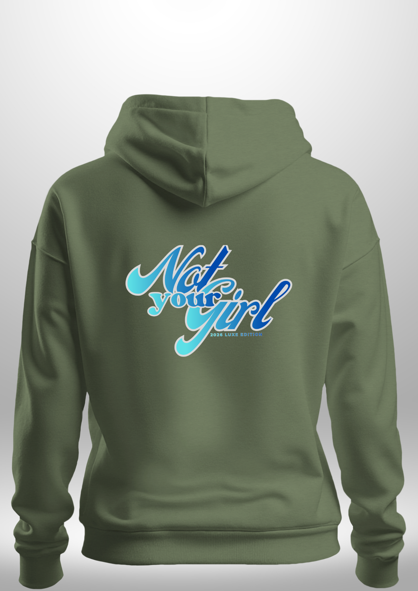 Not Your Girl Hoodie by Luxe Custom Designer