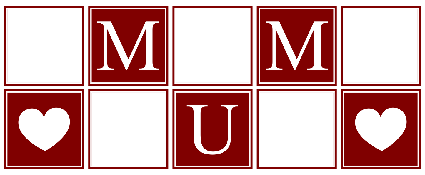 MUM Panel Photo Mug by Luxe-Custom-Designer