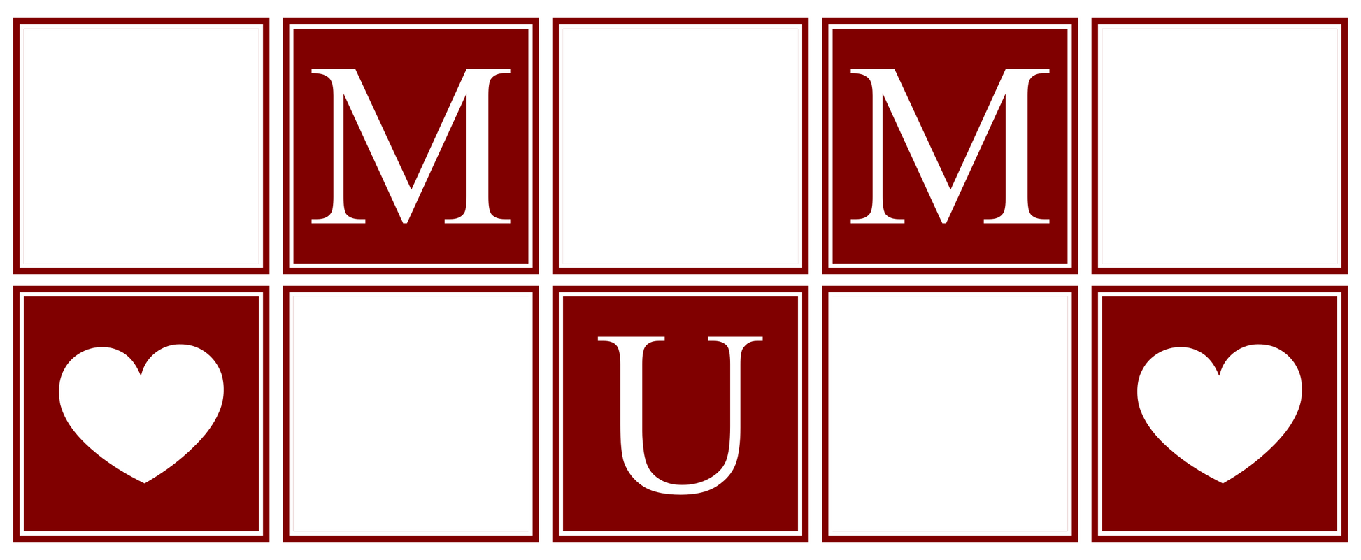 MUM Panel Photo Mug by Luxe-Custom-Designer